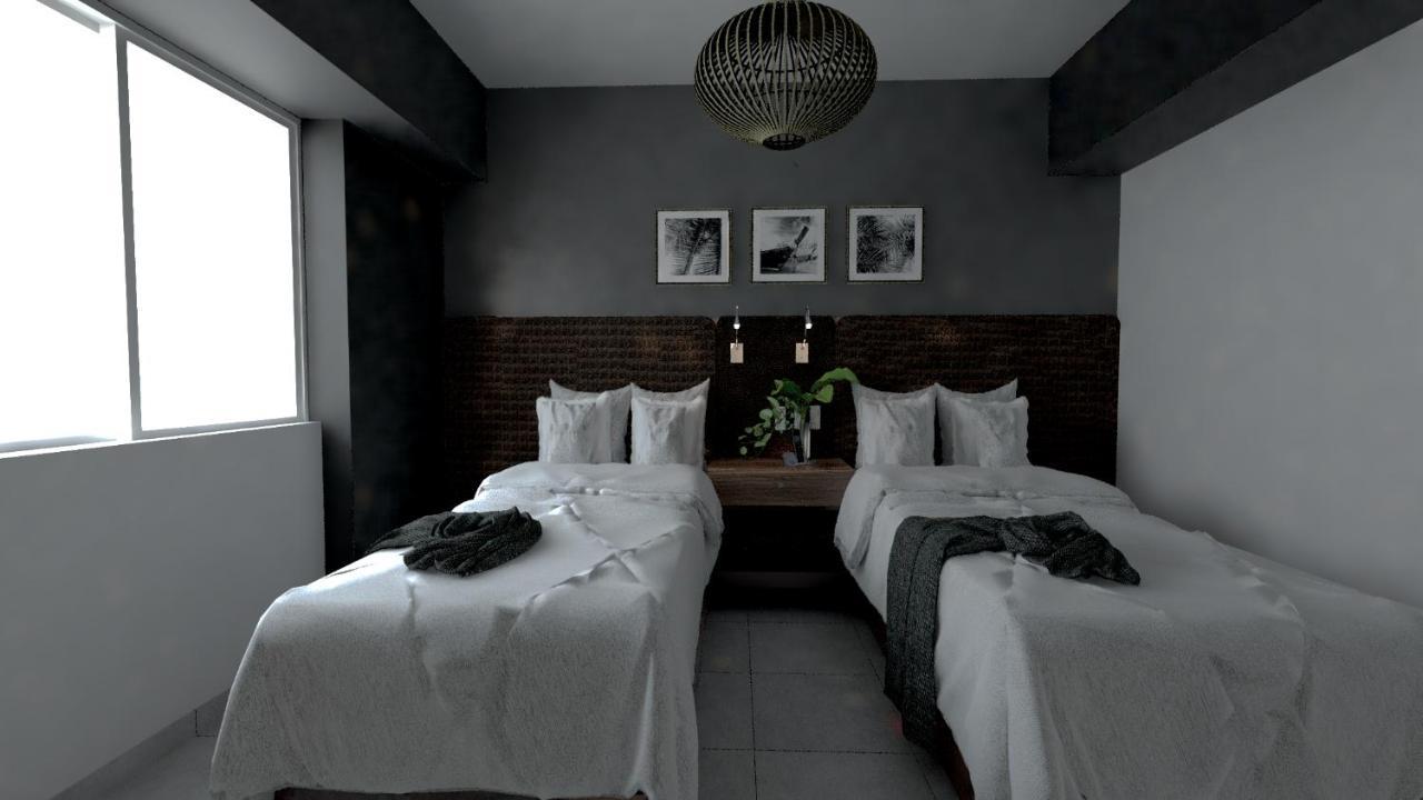 เอชเอส ฮอตซอน สมาร์ต อะกาปุลโก Hotel อากาปุลโก ภายนอก รูปภาพ 3D rendering of a bedroom