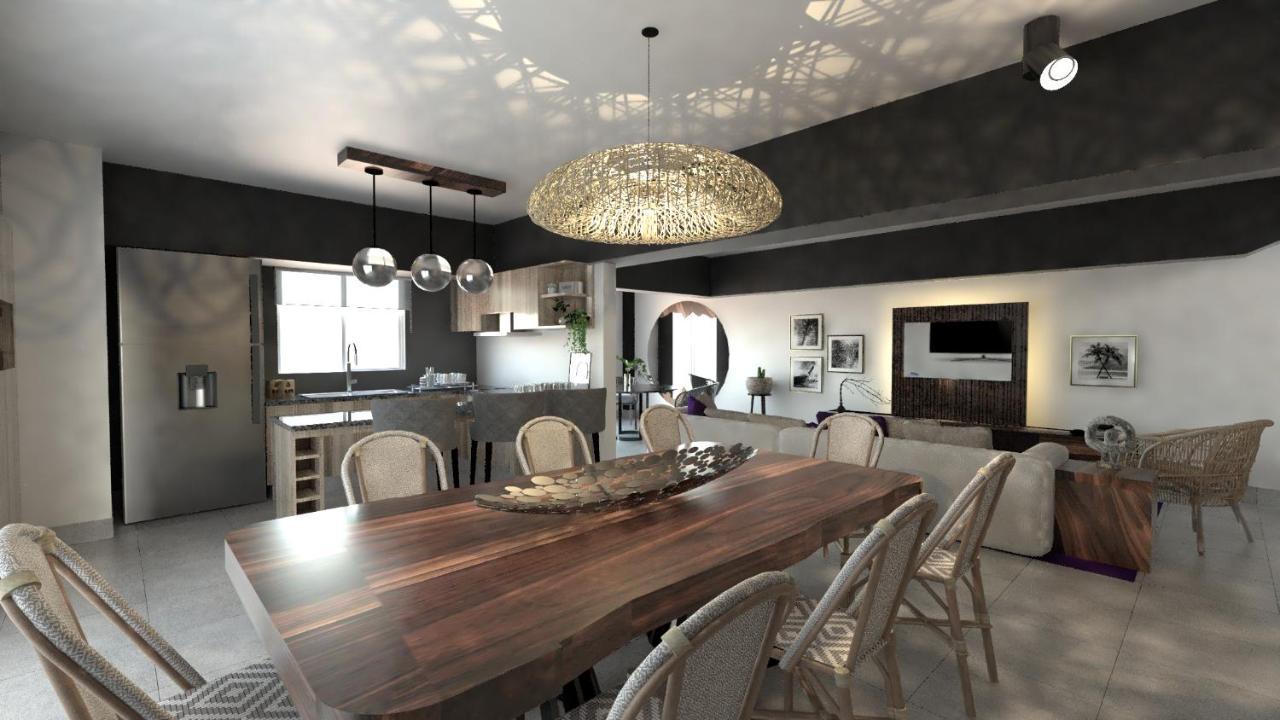 เอชเอส ฮอตซอน สมาร์ต อะกาปุลโก Hotel อากาปุลโก ภายนอก รูปภาพ 3D rendering of a dining room