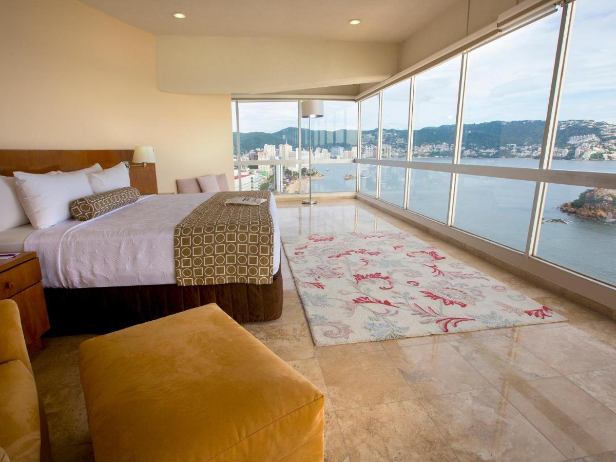 เอชเอส ฮอตซอน สมาร์ต อะกาปุลโก Hotel อากาปุลโก ภายนอก รูปภาพ A bedroom at the hotel