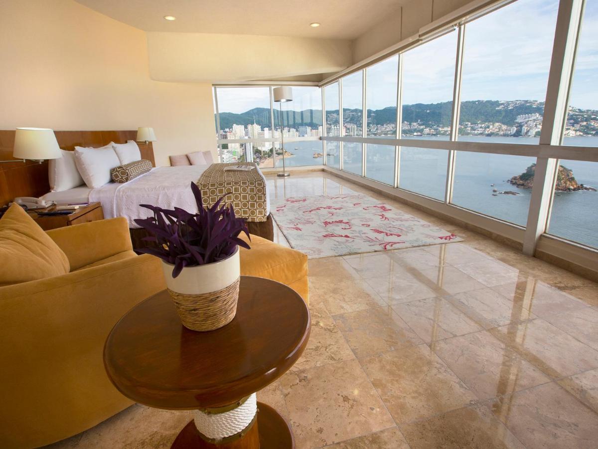 เอชเอส ฮอตซอน สมาร์ต อะกาปุลโก Hotel อากาปุลโก ภายนอก รูปภาพ A suite at the InterContinental San Salvador